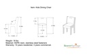 BKF-220 Kids Dining Chair