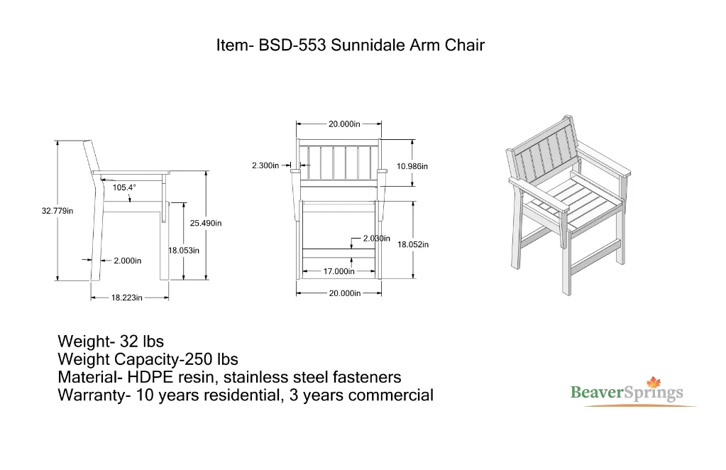sunnidale arm chair.webp