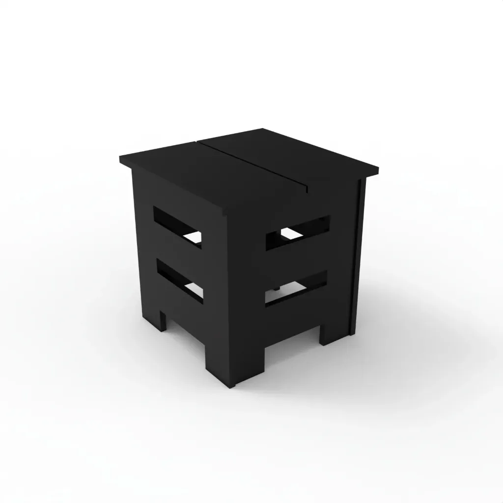 BBY-SETS End Table (Black)