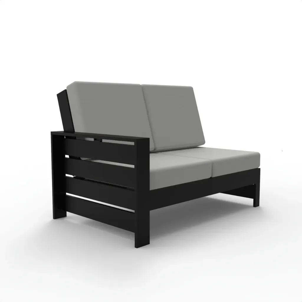 SS-RM Hampton Right Module (Frame Only) (Black)
