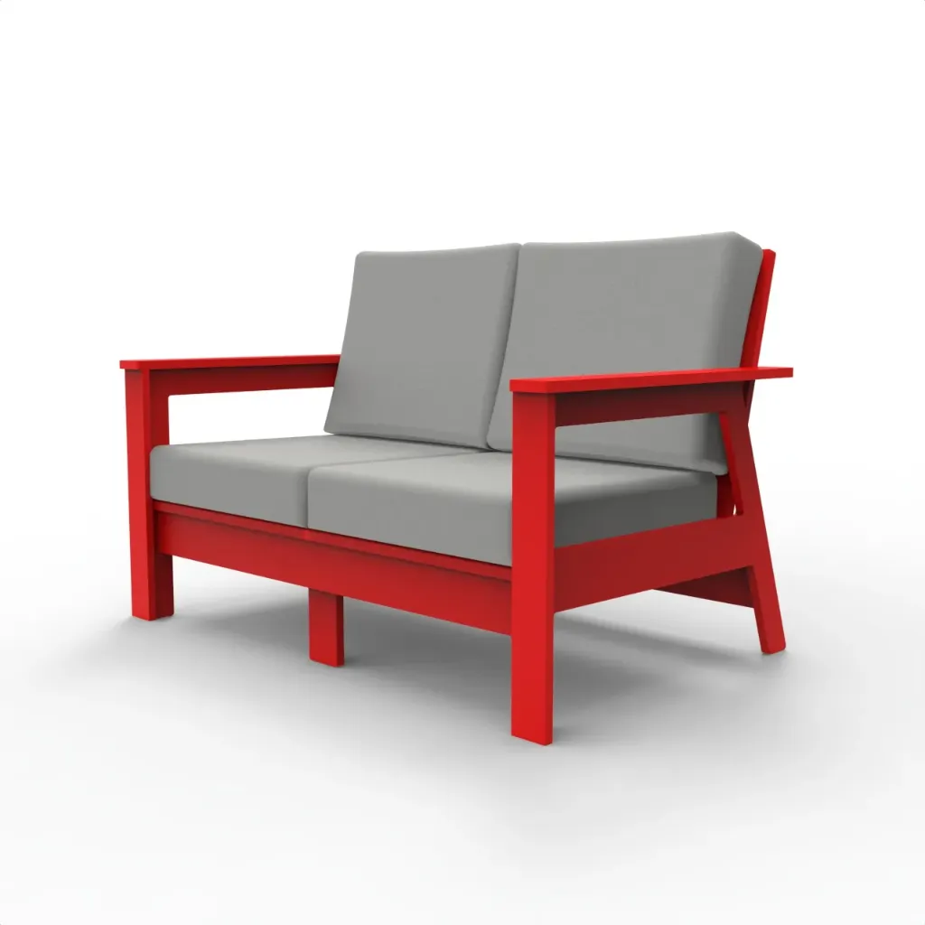 K-L07 Kimberly Loveseat (Frame Only)