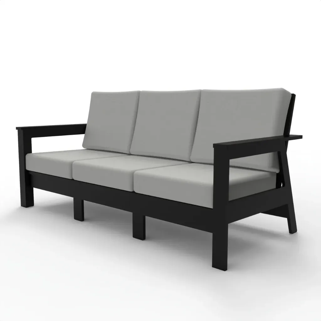 K-S08 Kimberly Sofa (Frame Only) (Black)