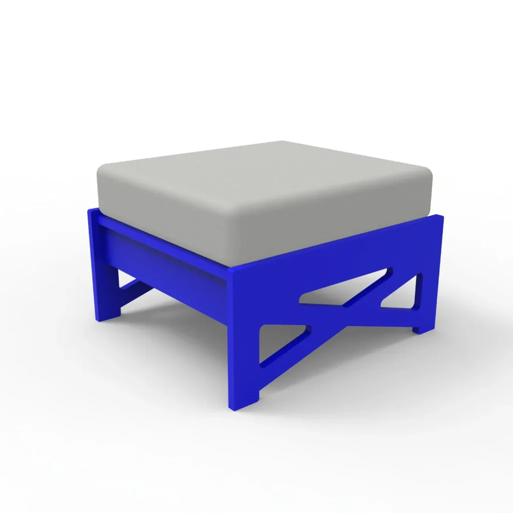 R-O06 Rocklyn Ottoman (Frame Only)