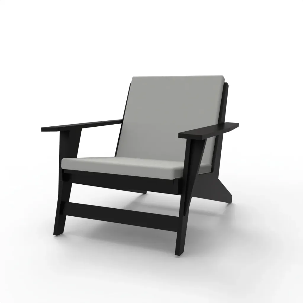 RVN-125 Ravenna Club Chair (Black)