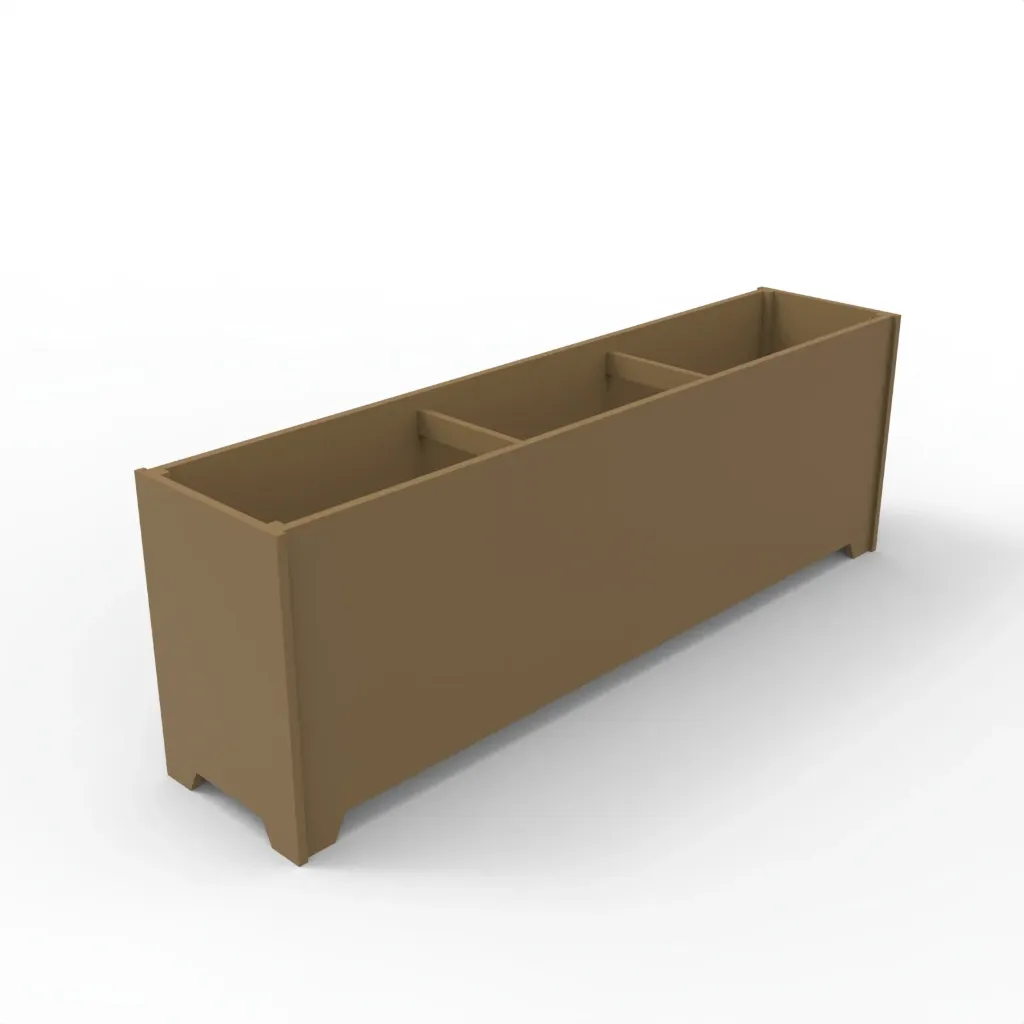 P-507 Horizontal Planter 16''x24''x72''