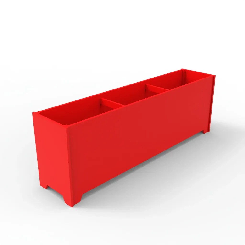 P-507 Horizontal Planter 16''x24''x72''