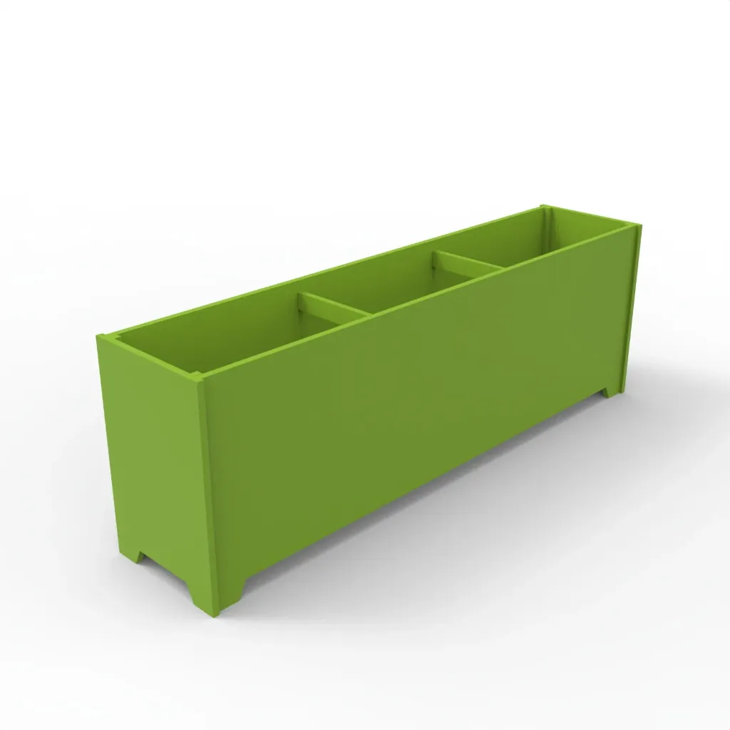 P-507 Horizontal Planter 16''x24''x72''