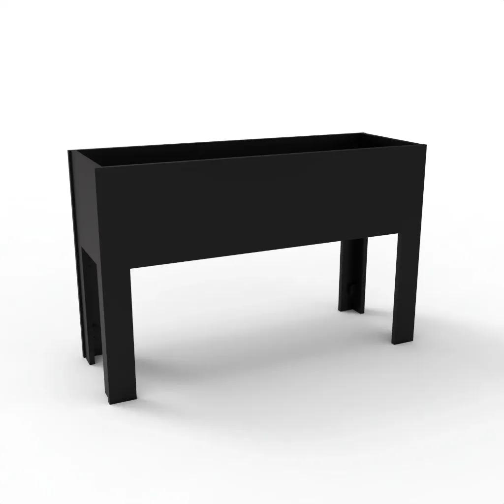 P-508 Raised Planter (Black)