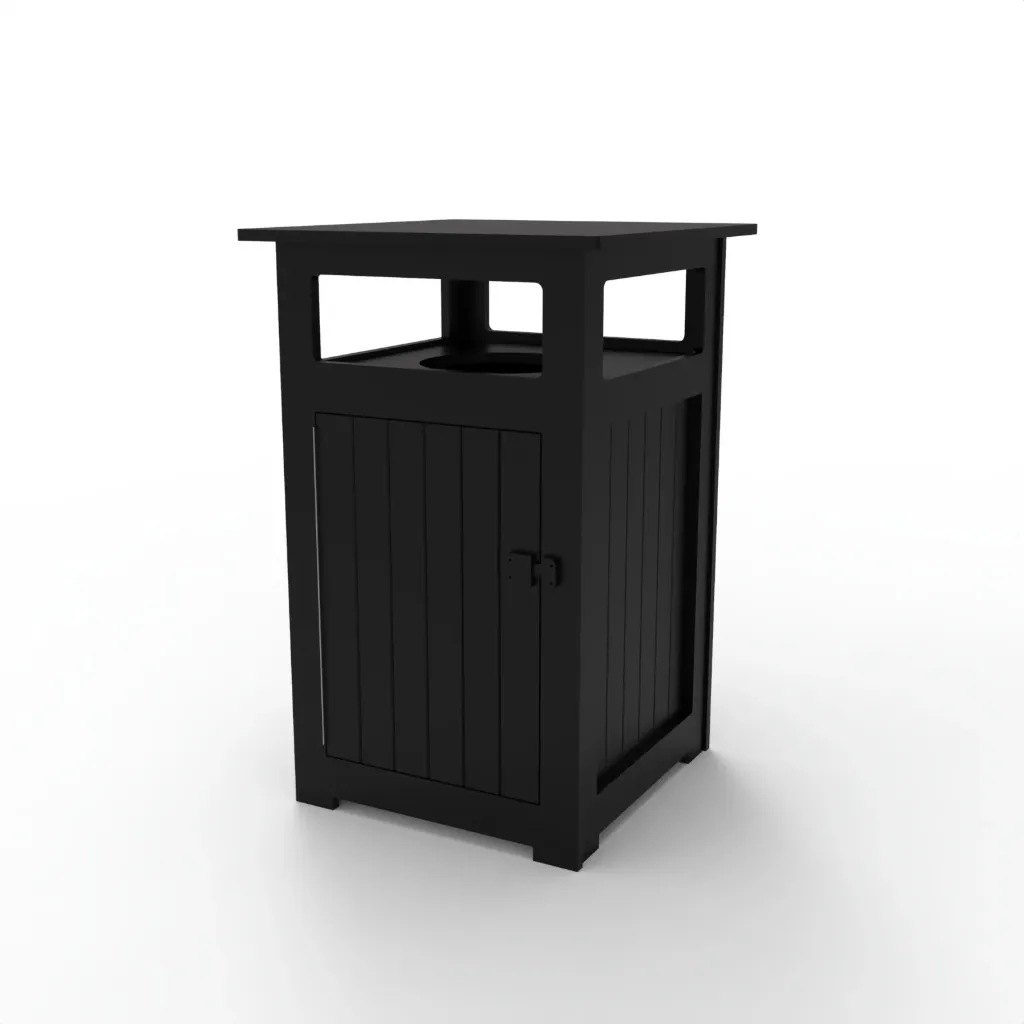 BGB-101 Single Garbage Bin (Black)