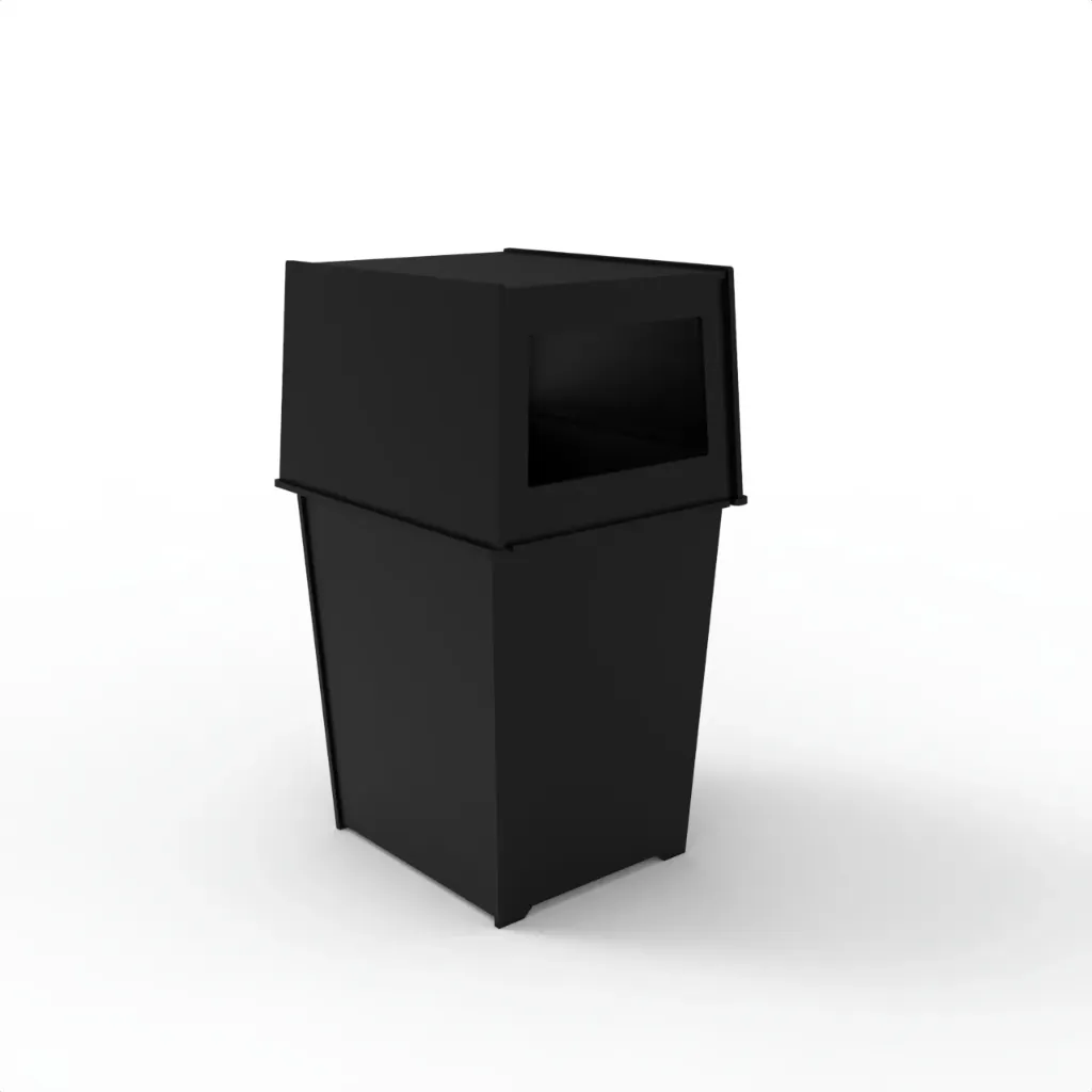 BGW-108 Garbage Bin (Black)