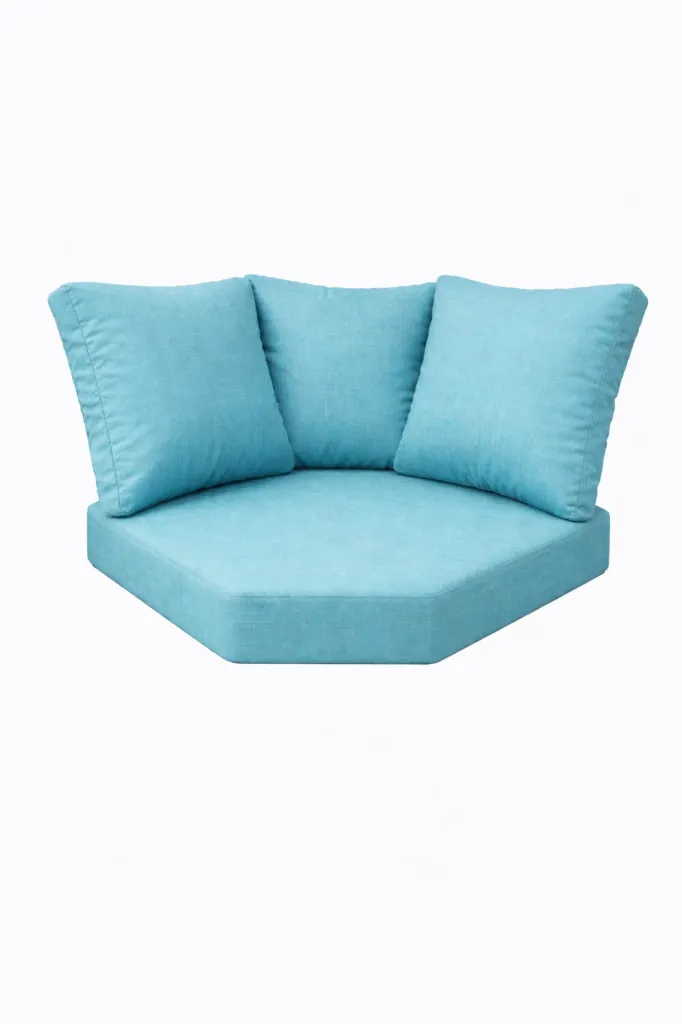 Curved Corner Chair Cushions (Cast Breeze)