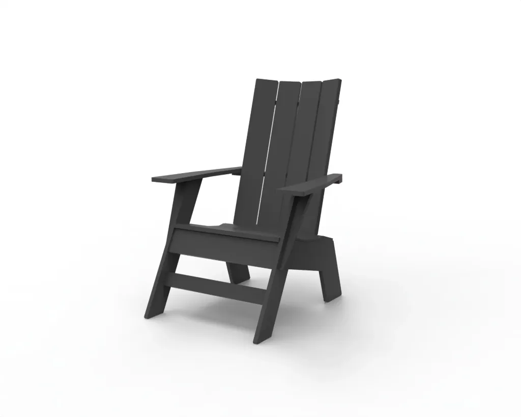 BSMAKU Modern Adirondack Upright Chair