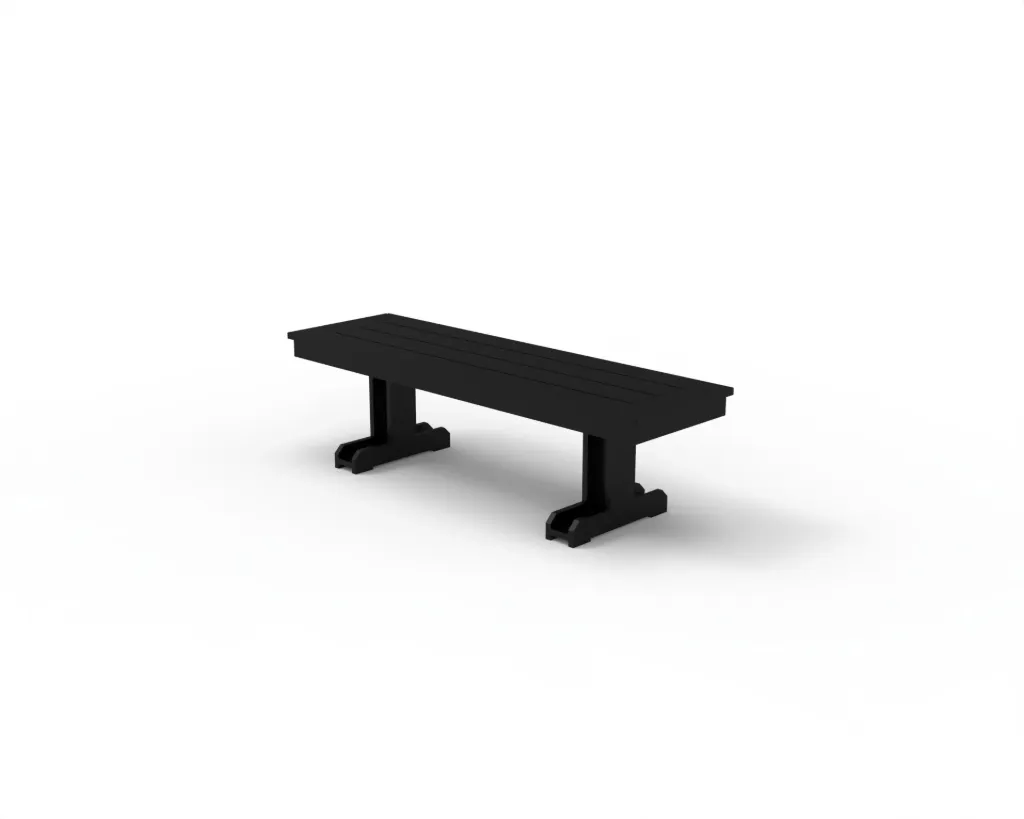BSDB Sunnidale Dining Bench (Black, 48'')