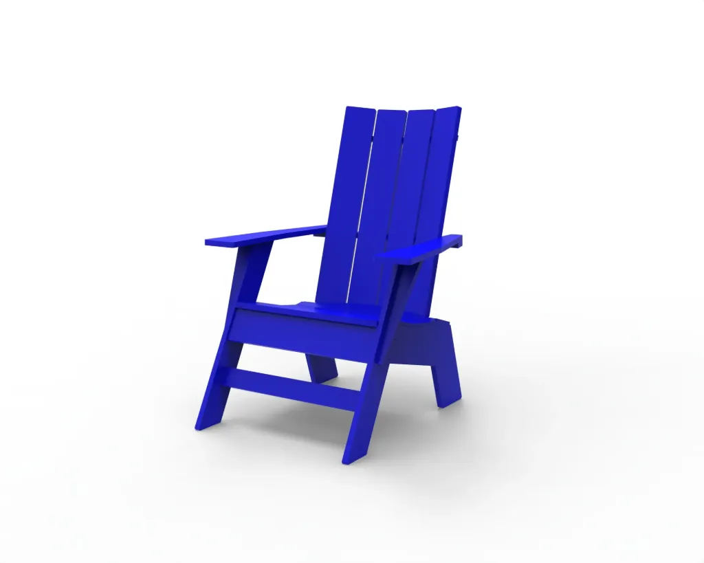 BSMAKU Modern Adirondack Upright Chair
