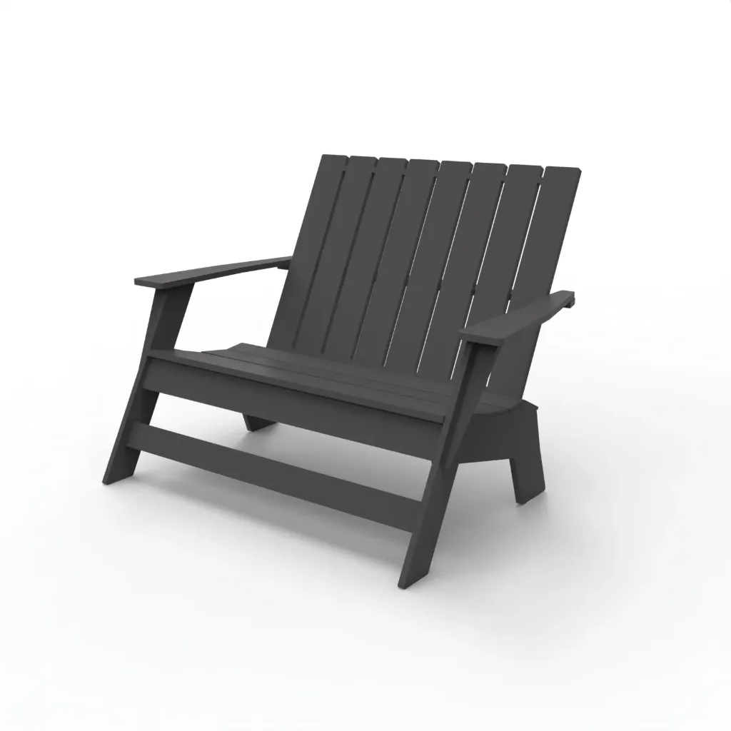 BSMABU Modern Adirondack Upright Bench