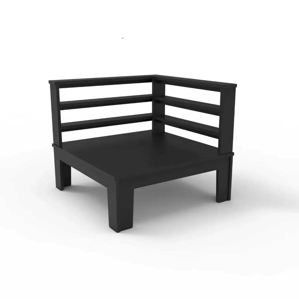 WickerPark Corner Chair