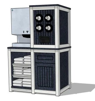 Abacus AFEBS-01 Eastwick Beverage Station - Standard
