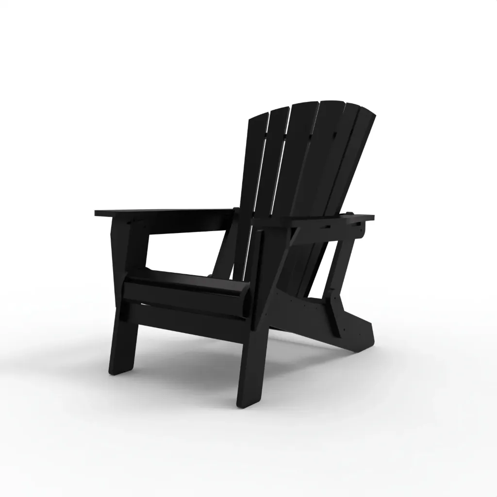 A-920 Folding Muskoka Chair (Black)