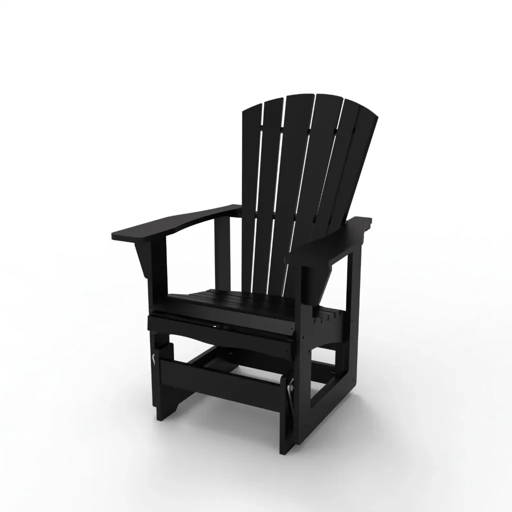 AR-1400 Muskoka Single Glider (Black)