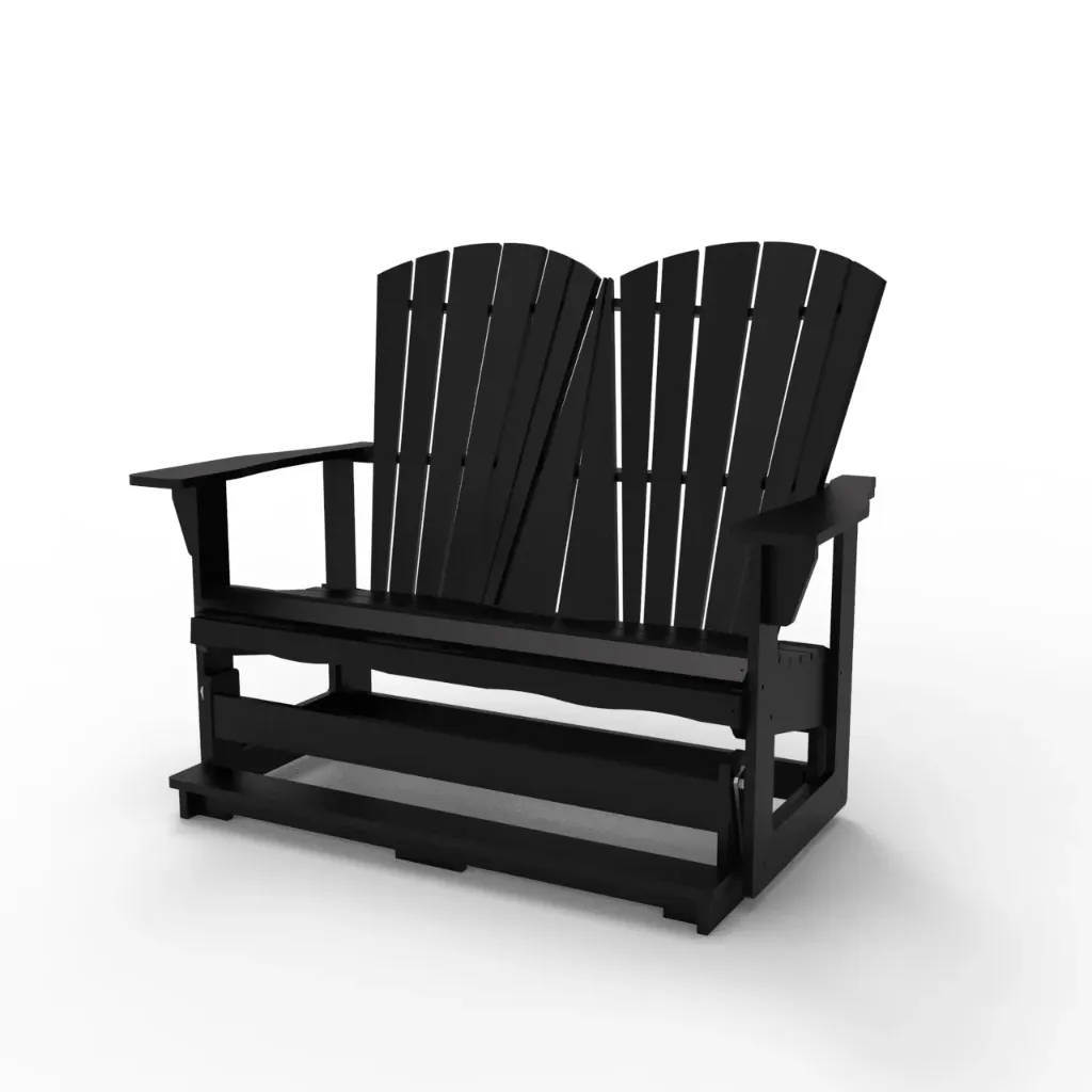 AR-1500 Muskoka Double Glider (Black)