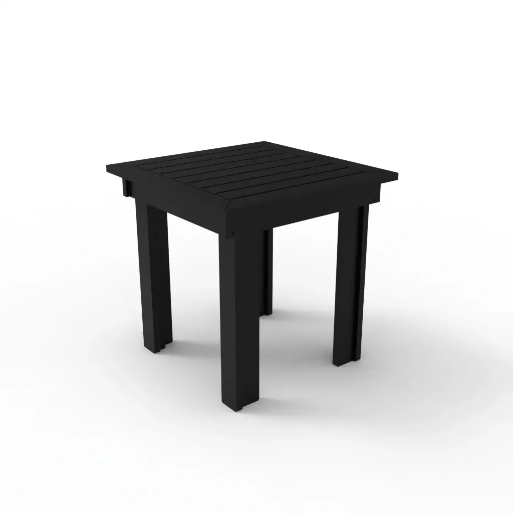 GST02- Square Side Table (Black)