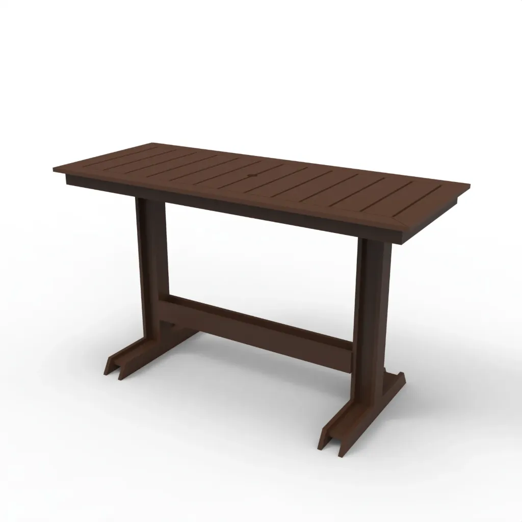 BBT-335 Rectangular Bar Table