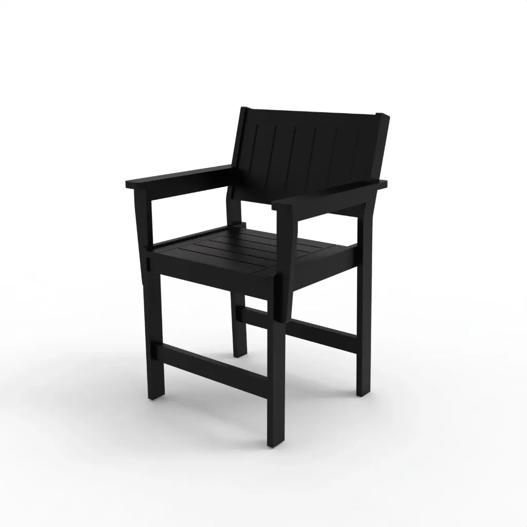 BSD-553 Sunnidale Arm Chair (Black)